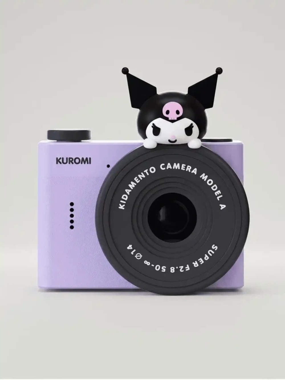 Kuromi Digital Camera in Lavender with Character Lens